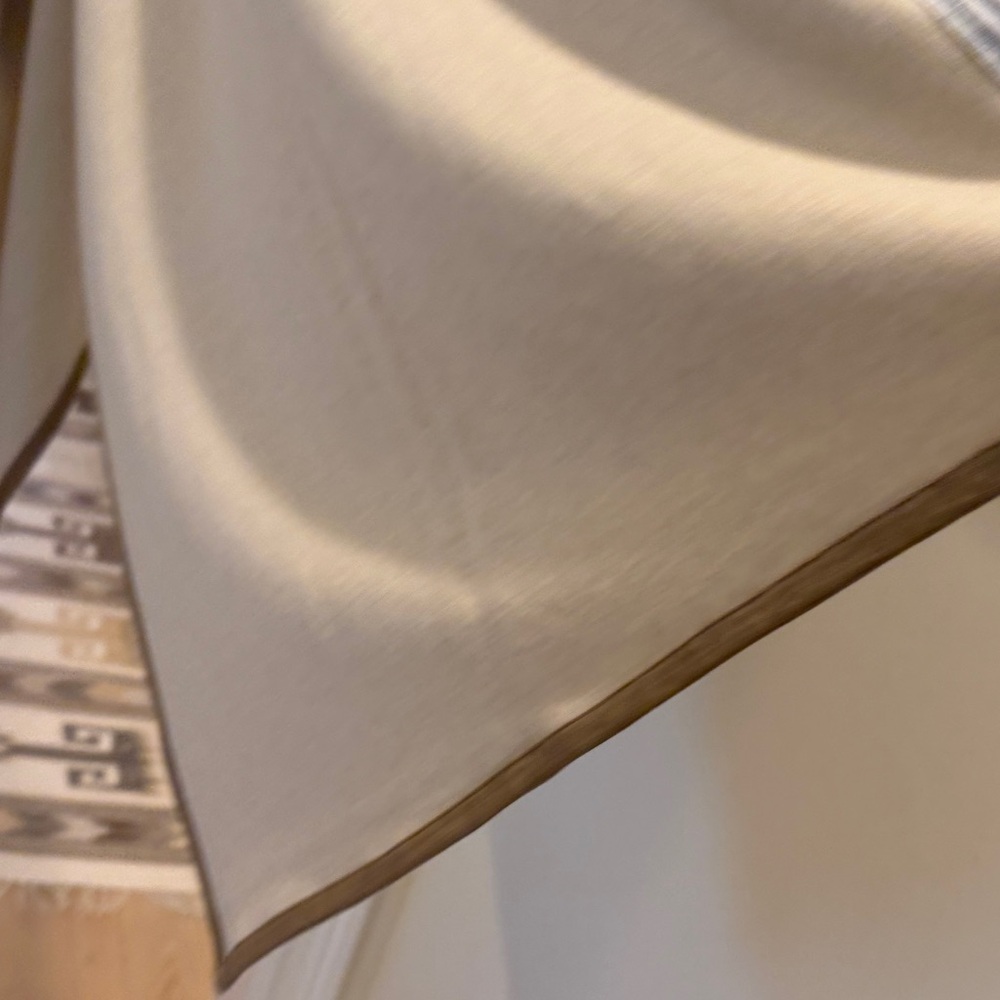 The Salting Brown and Cream scarf - Picture 3 of 5